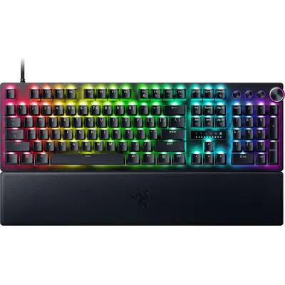 Gaming klaviatura Razer mechanical Huntsman V3 Pro 8KHz, 104key, Analog Optical Switch Gen-2, USB-A, EN, RGB, black (RZ03-05530100-R3M1)