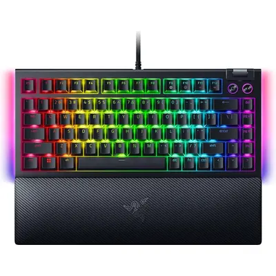 Gaming klaviatura Razer BlackWidow V4 75% RGB 83key Mechanical Tactile Switch GEN-3, USB-A, EN, black (RZ03-05000100-R3M1)