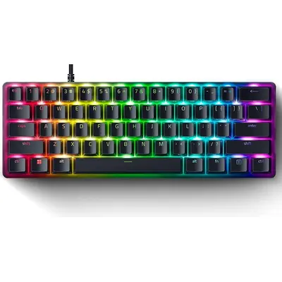 Gaming klaviatura Razer Huntsman Mini RGB 61key Purple Switch USB EN Black (RZ03-03390100-R3M1)