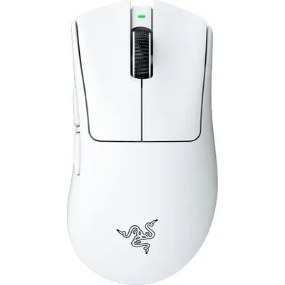 Gaming mouse Razer DeathAdder V4 Pro Gen-2, RGB, USB-A/WL/BT, white (RZ01-05330200-R3G1)