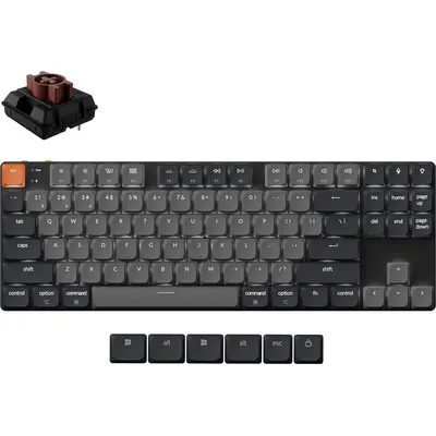 Klaviatura Keychron K1 (Version 6) White Backlight Brown Switch (K1X-A3-AZ)