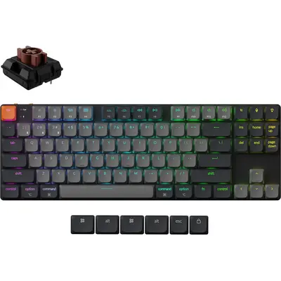 Klaviatura Keychron K1 (Version 6) RGB Backlight Brown Switch (K1X-B3-AZ)