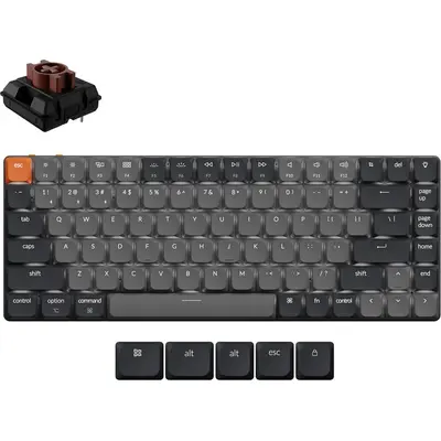 Klaviatura Keychron K3 (Version 3) White Backlight Brown Switch (K3X-A3-AZ)