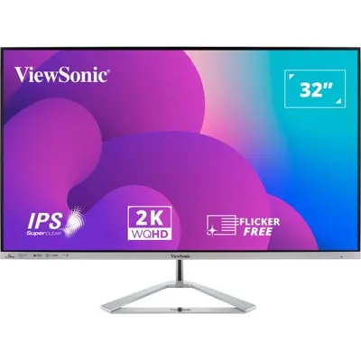 Monitor ViewSonic VX3276-2K-MHD-2 31.5" 2K, VGA, HDMI
