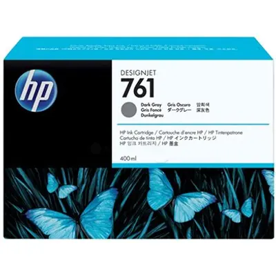 Mürəkkəb kartric HP 761 400 ml Dark Gray DesignJet (CM996A)