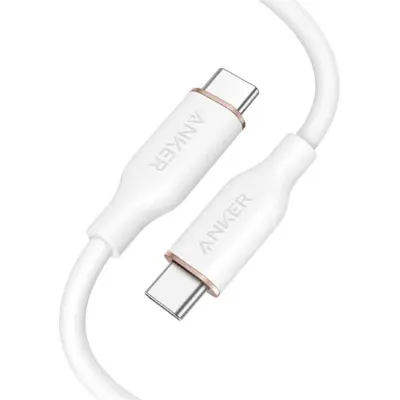 Lightning kabel Anker PowerLine III FlowUSB-C with Lightning Connector 3ft ağ (A8662-A8662H21)