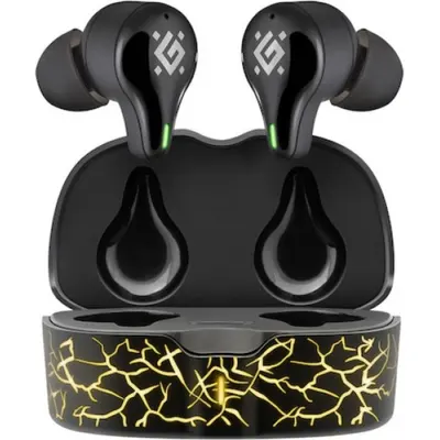 Gaming qulaqlıq CyberDots 250 simsiz, qara, TWS, Bluetooth (63250)