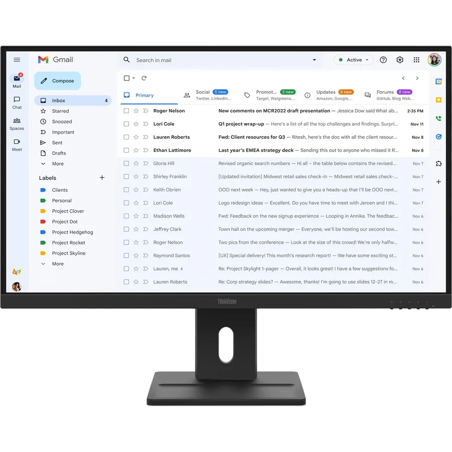 Monitor Lenovo ThinkVision E27-40 (64BCMAT4EU)