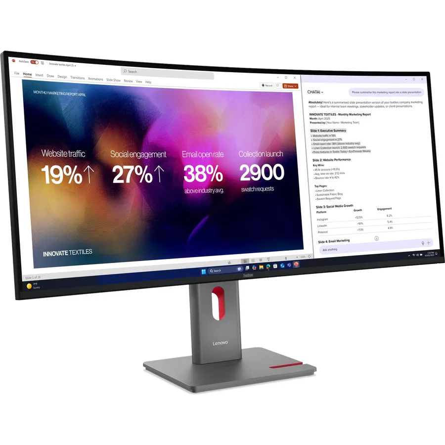 Monitor Lenovo ThinkVision P40WD-40 (64B4YAR1EU)