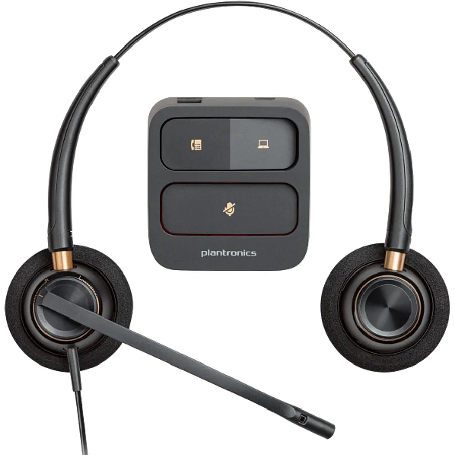 Qulaqlıq Poly EncorePro 520 Binaural +Quick Disconnect (783P7AA)