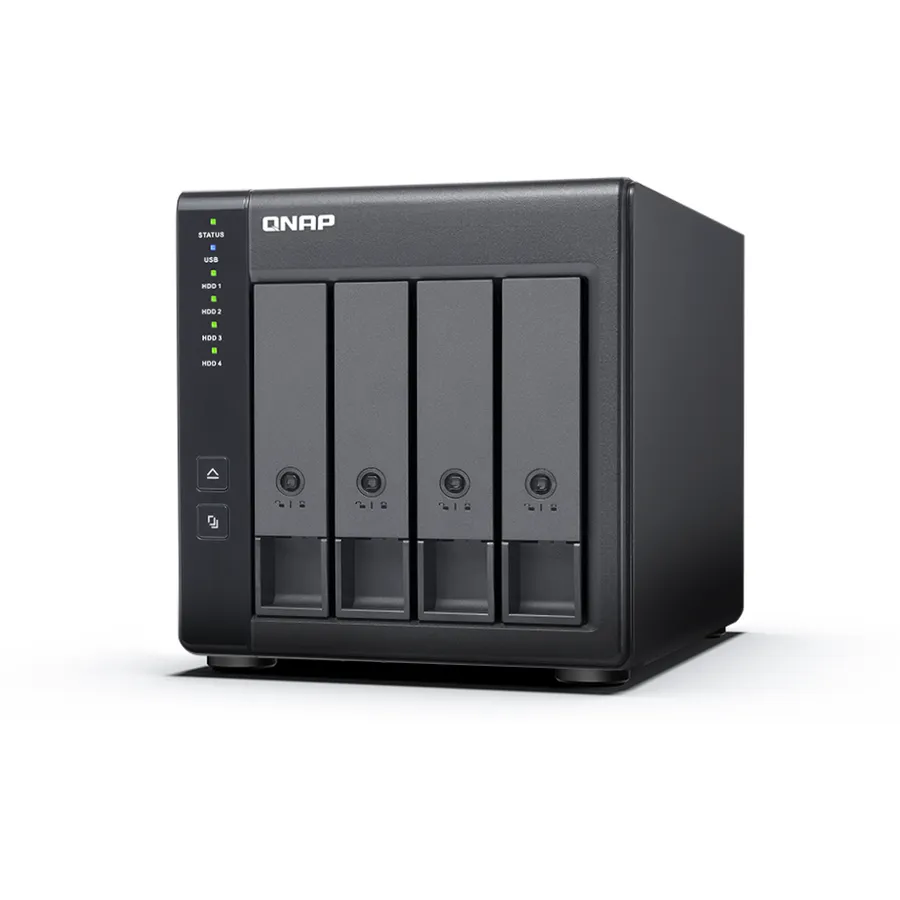Xarici disk qutusu (enclosure) QNAP TR-004, 4 bay 3.5", USB 3.0 Type-C, RAID 0/1/5/10