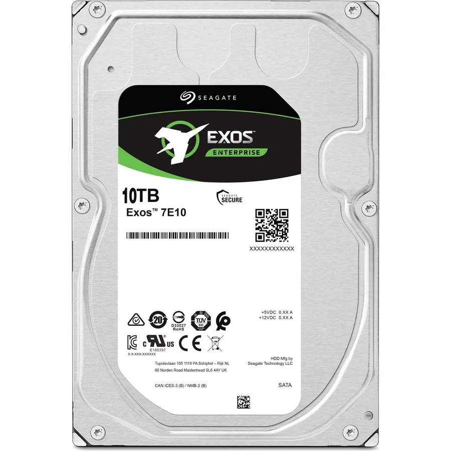 Sərt disk (HDD) Seagate Exos 7E10 10TB, SATA 6Gb/s, 7200rpm (ST10000NM017B)