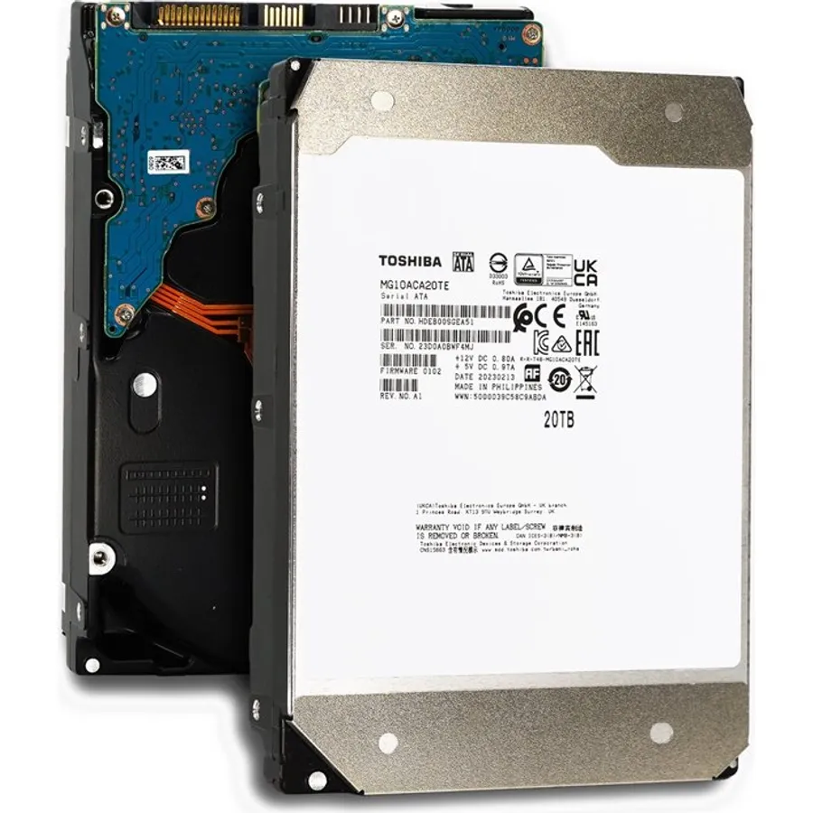 Sərt disk (HDD) Toshiba MG10 20TB, SATA III, 3.5", 7200rpm, 512MB (MG10ACA20TE)