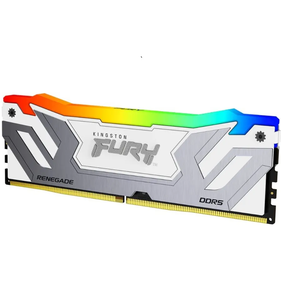 Operativ yaddaş (RAM) Kingston FURY Renegade RGB Silver 24GB 8800MT/s DDR5 CL42 CUDIMM (KF588CU42RSA-24)