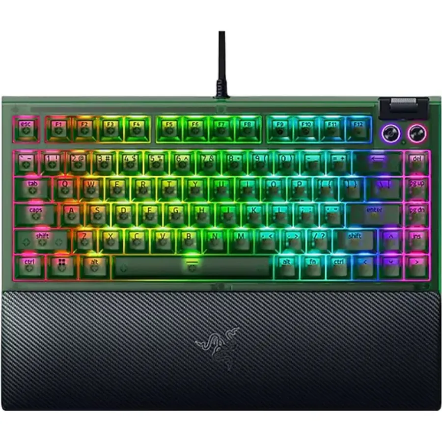 Gaming klaviatura Razer BlackWidow V4 75%, Tactile Switch, RGB, Phantom White (RZ03-05003500-R3M1)