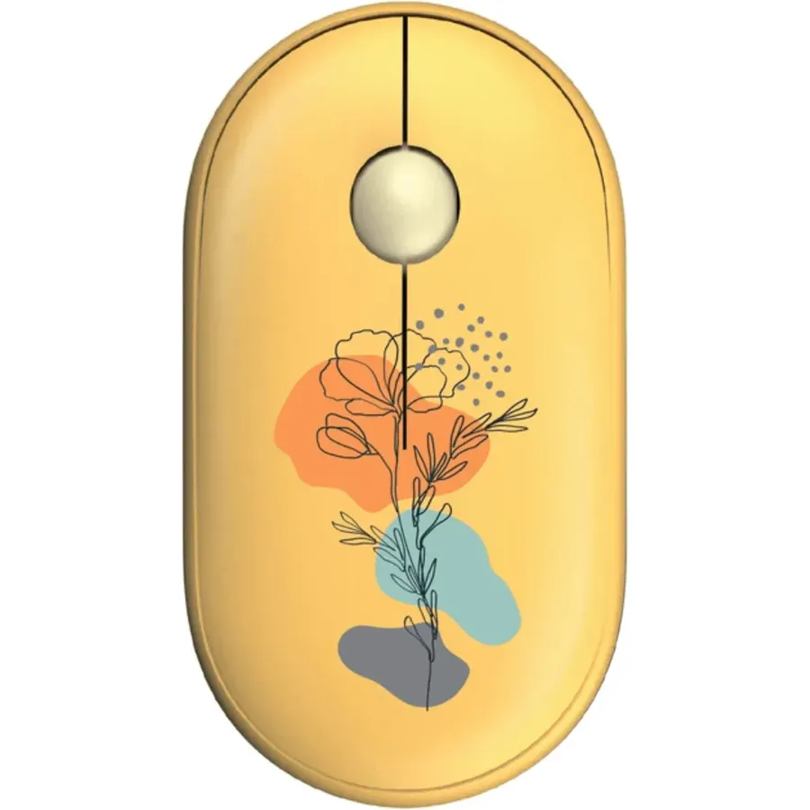 Mouse 2E MF300 Silent 2E-MF300WFLORAYW Yellow (2E-MF300WFLORAYW)