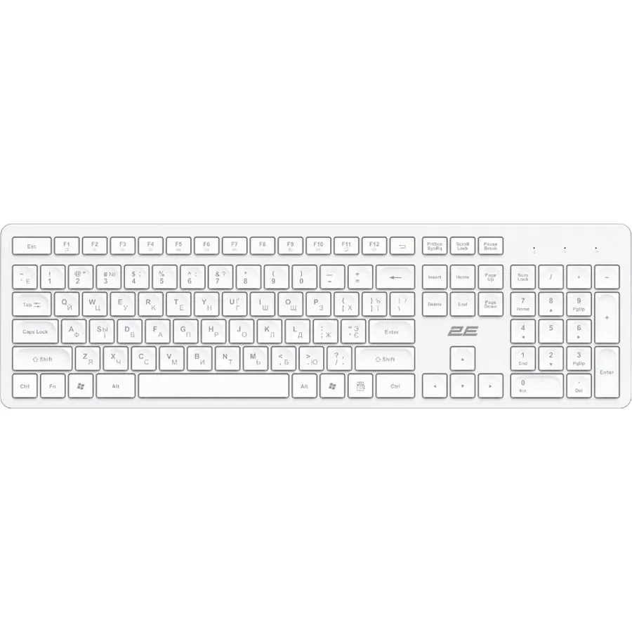 Klaviatura 2E KS260 2E-KS260WWH ağ