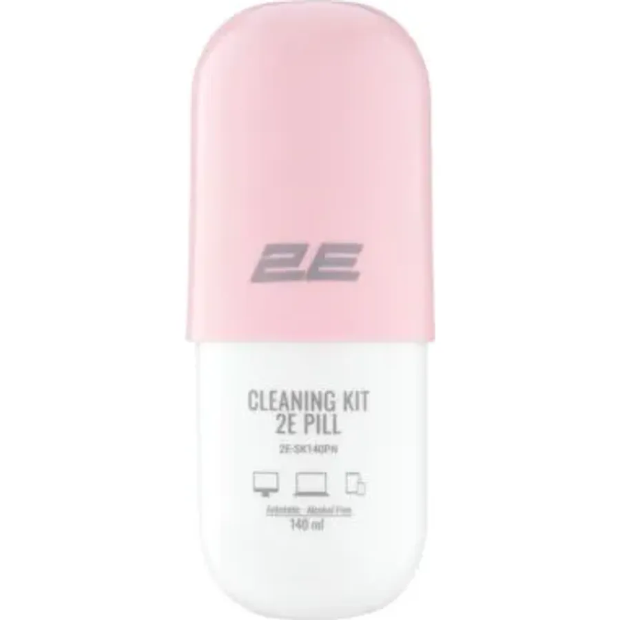 Təmizləmə dəsti 2E PILL, 140 ml, ağ-çəhrayı (2E-SK140PN)