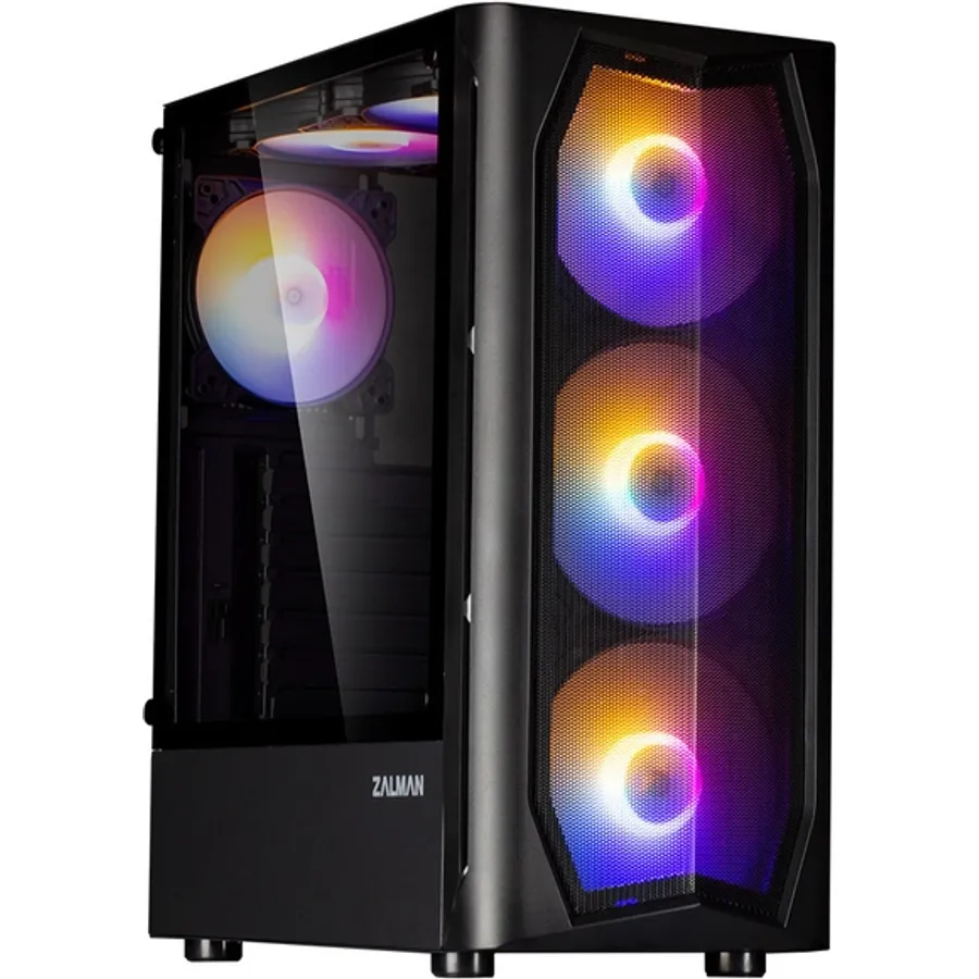 Korpus Zalman N4 Rev.1 RGB Black (N4REV.1)