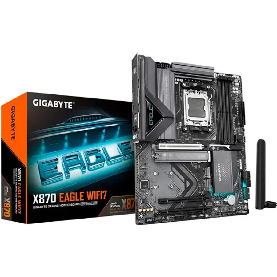 Ana plata Gigabyte X870 EAGLE WIFI7 sAM5 X870 4xDDR5 M.2 HDMI DP Wi-Fi BT ATX (X870_EAGLE_WIFI7)