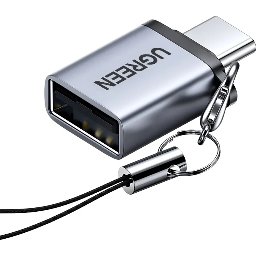 USB kabel Ugreen Type C – USB 3.0 A Adapter with Lanyard (Space boz) (50283)