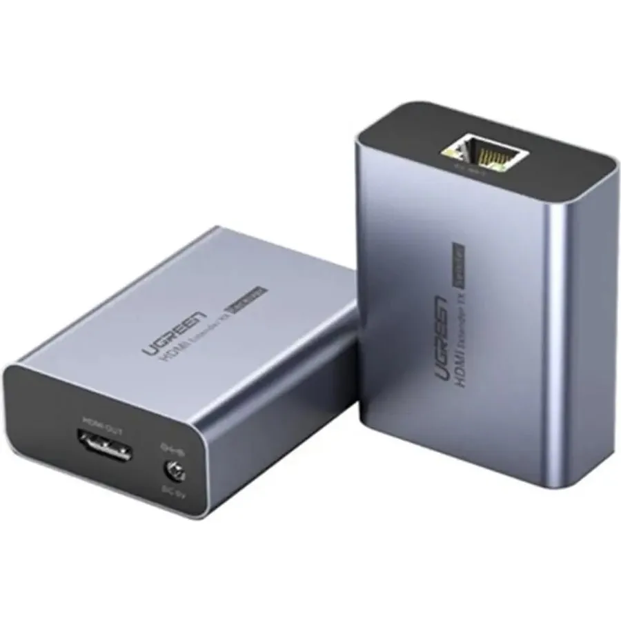 HDMI uzadıcı (extender) Ugreen Ethernet üzərindən, 1080P, 70 m (20519EU)