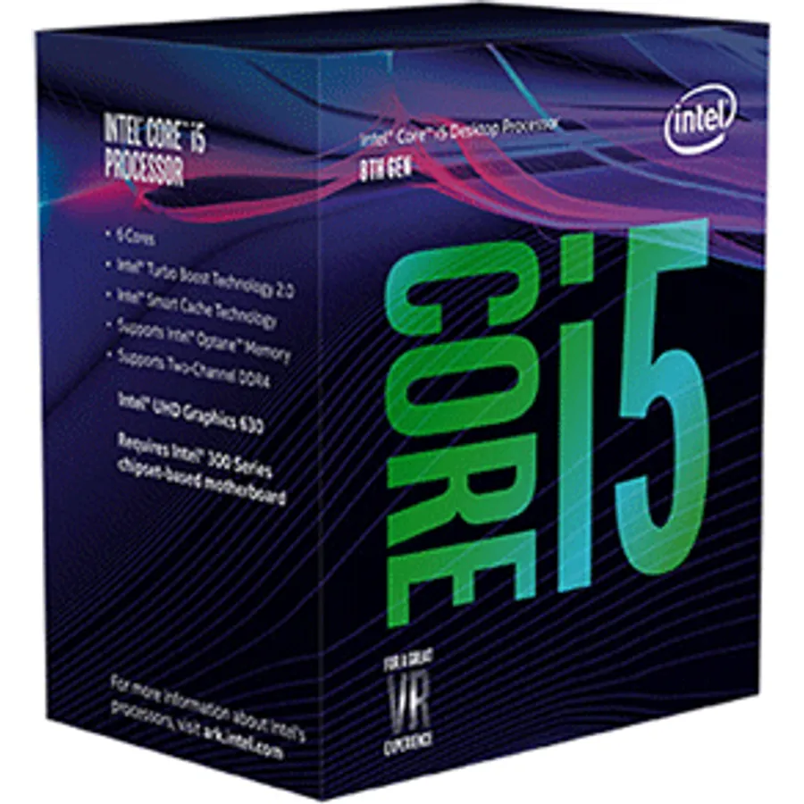 Prosessor Intel Core i5-8400, 9M Cache, 4.00 GHz-ə qədər (CM8068403358811)