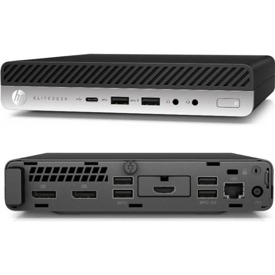 Mini kompüter HP EliteDesk 800 G5 i5-9500T 8GB RAM 256GB SSD Win10 Pro (051791252468-R)