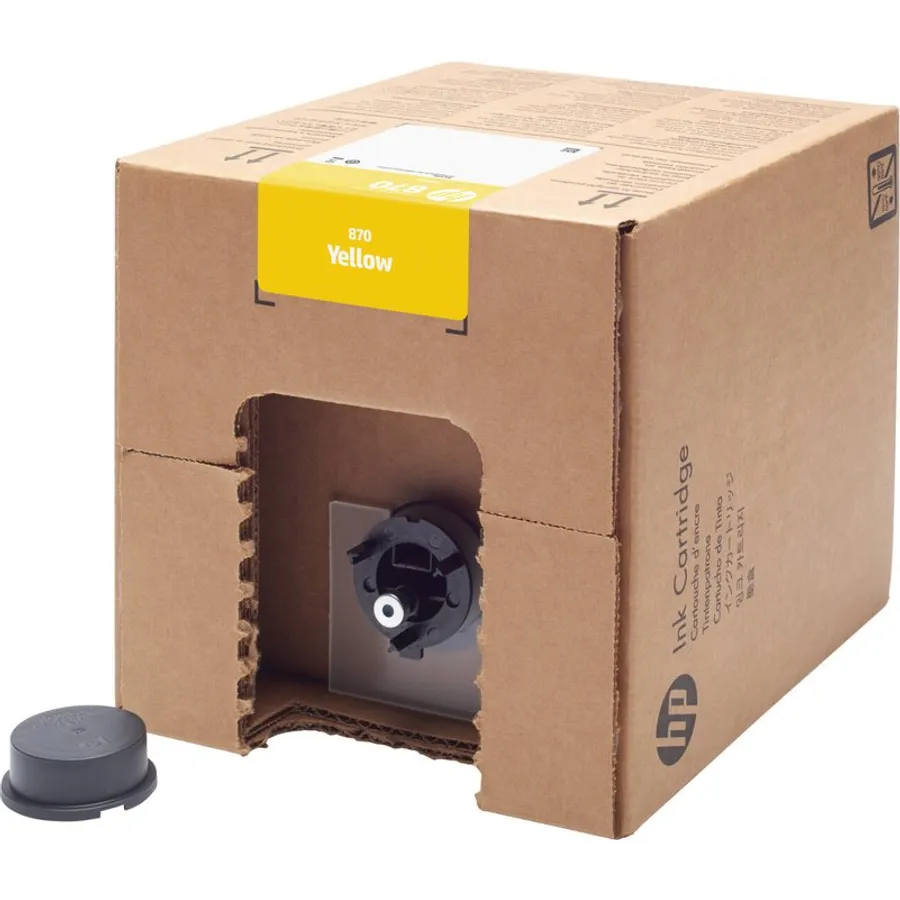 Mürəkkəb kartric HP 870 5L Yellow PageWide XL Pro (1XA92A)