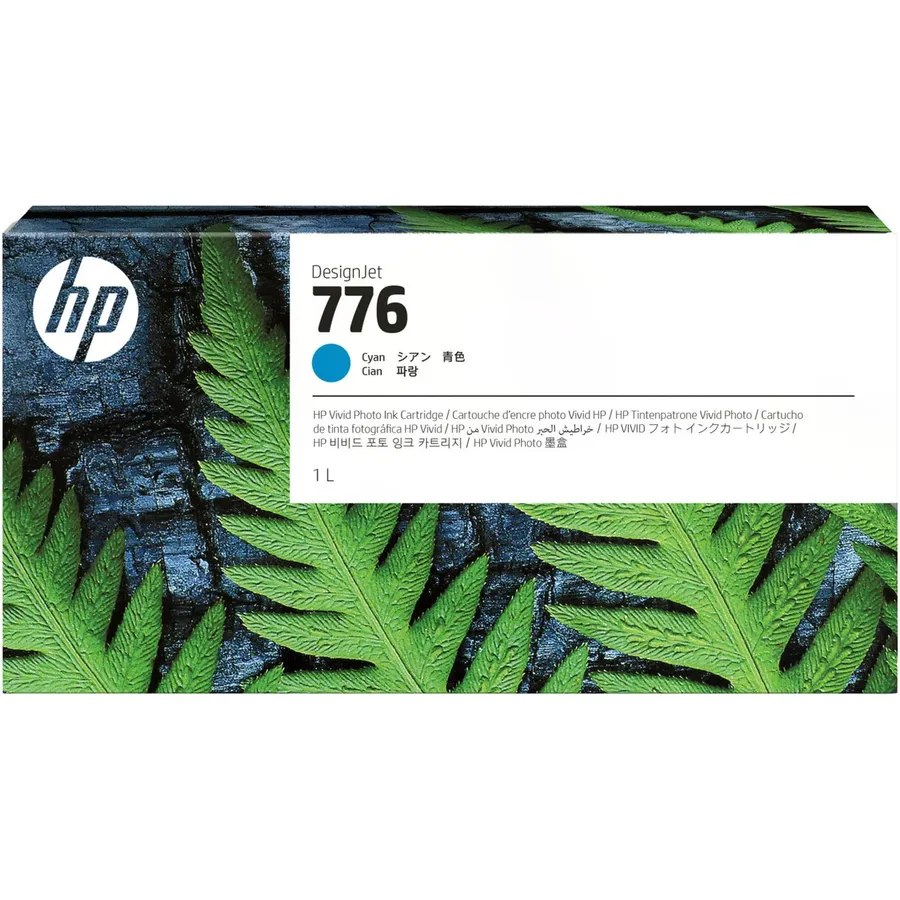 Mürəkkəb kartric HP 776 1 l Cyan (1XB09A)