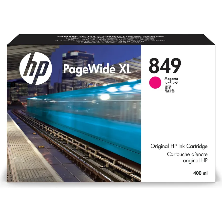 Mürəkkəb kartric HP 849 400 ml Magenta PageWide XL (1XB37A)