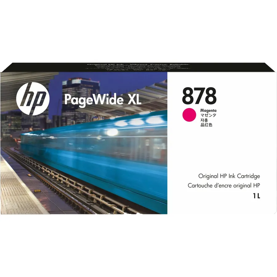 Mürəkkəb kartric HP 878 1 l Magenta PageWide XL (312Z3A)