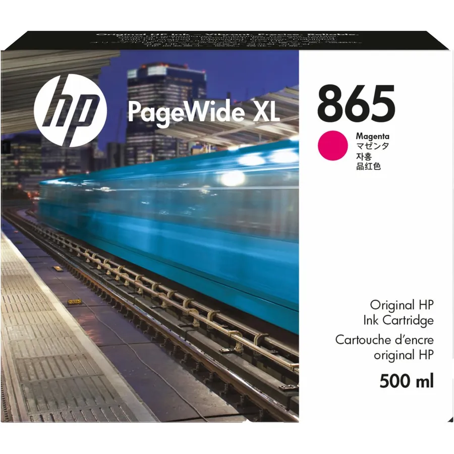 Mürəkkəb kartric HP 865 500 ml Magenta PageWide XL (3ED83A)