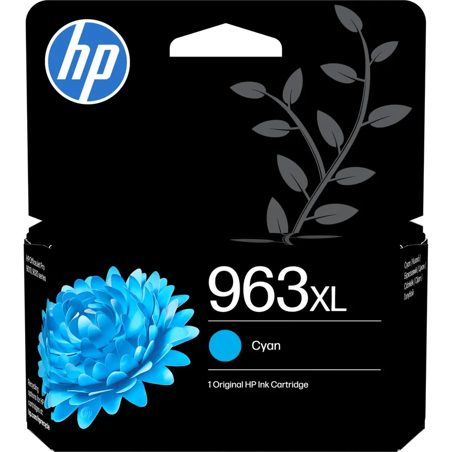 Mürəkkəb kartric HP 963XL yüksək tutumlu Cyan (3JA27AE)