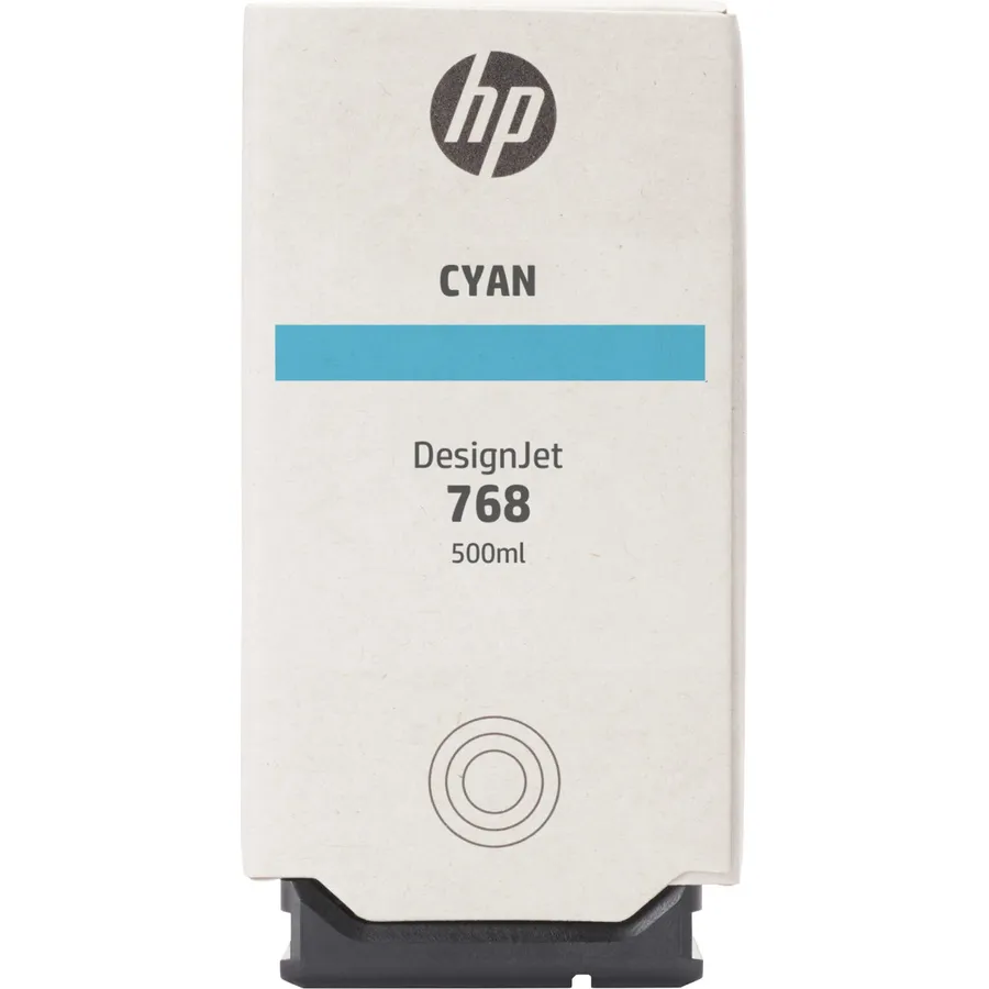 Mürəkkəb kartric HP 768 Cyan 500 ml DesignJet (4S5B5A)