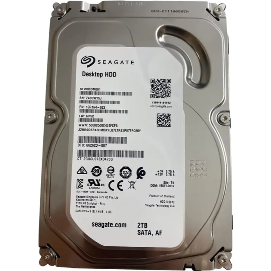 Sərt disk (HDD) Seagate ST2000DM001 2TB SATA (HP 662623-007)
