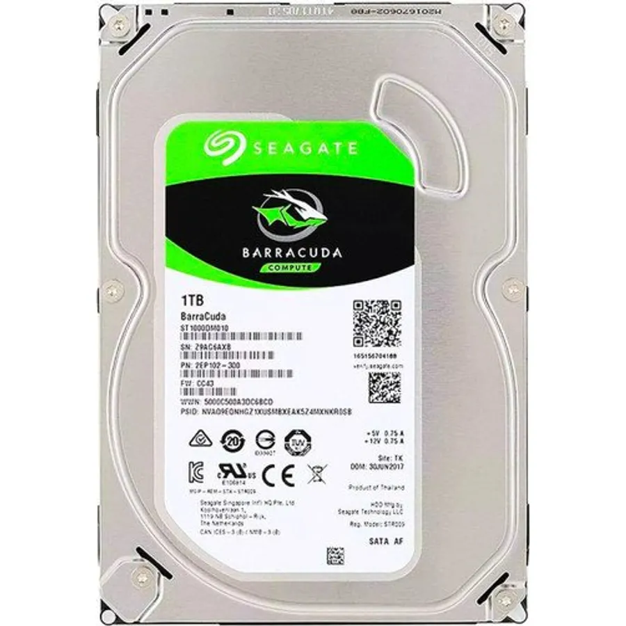Sərt disk (HDD) Seagate 1TB 7.2K RPM SATA 3.5" (2EP102-504 ST1000DM010)