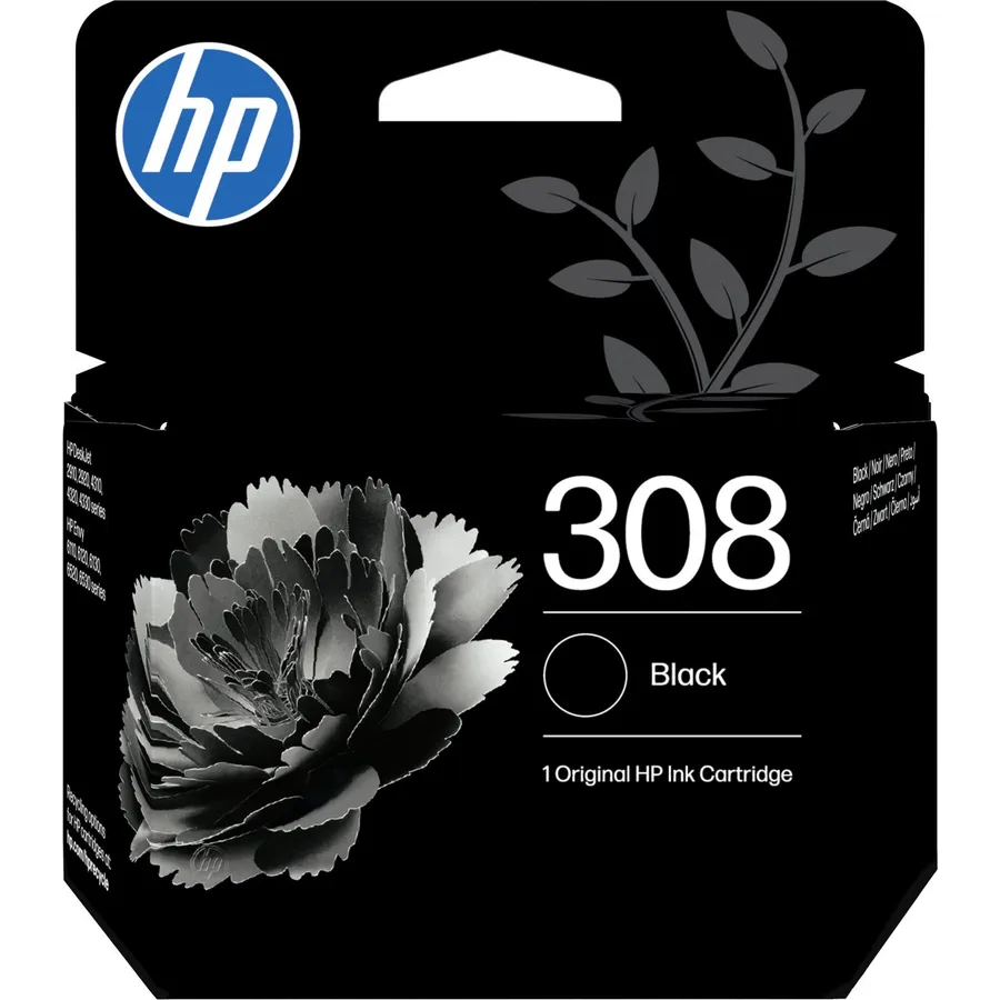 Mürəkkəb kartric HP 308 Black (7FP21UE)