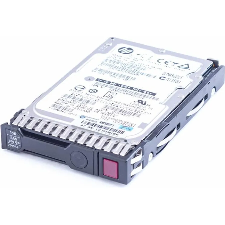Sərt disk (HDD) HPE 300GB SAS 15K 12G 2.5" SFF (759208-B21)
