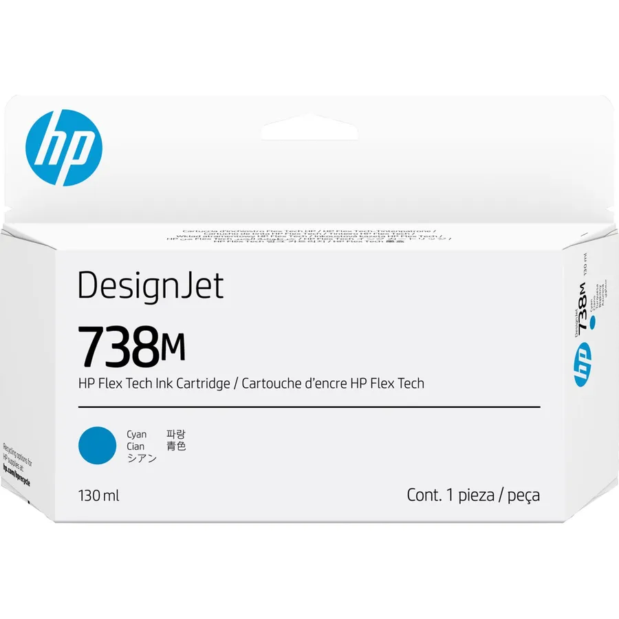 Mürəkkəb kartric HP 738M 130 ml cyan (A24VMA)