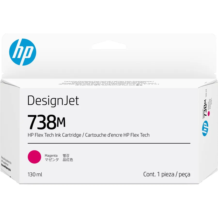 Mürəkkəb kartric HP 738M 130 ml Magenta (A24VNA)