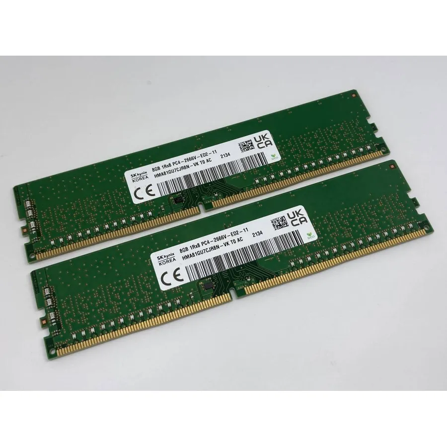 Operativ yaddaş (RAM) SK HYNIX 8GB 1RX8 PC4-2666V-ED2-11 (879526-091/HMA81GU7CJR8N-VK)