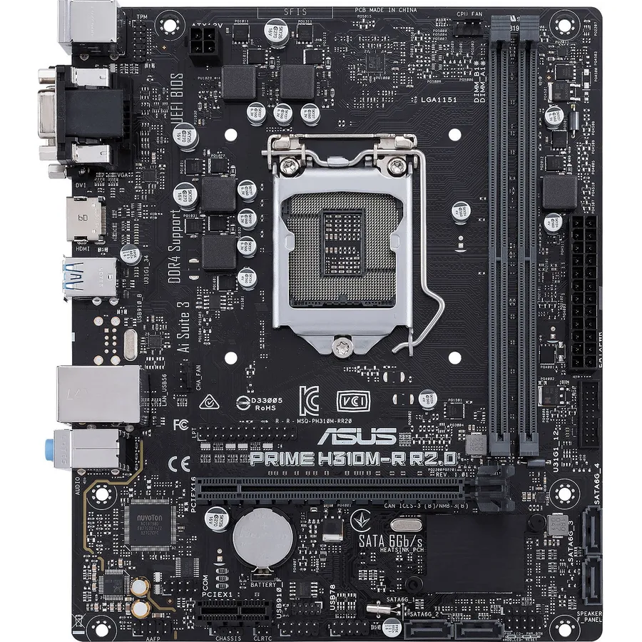 Ana plata ASUS Prime H310M-R R2.0 (90MB0YL0-M0ECY0)