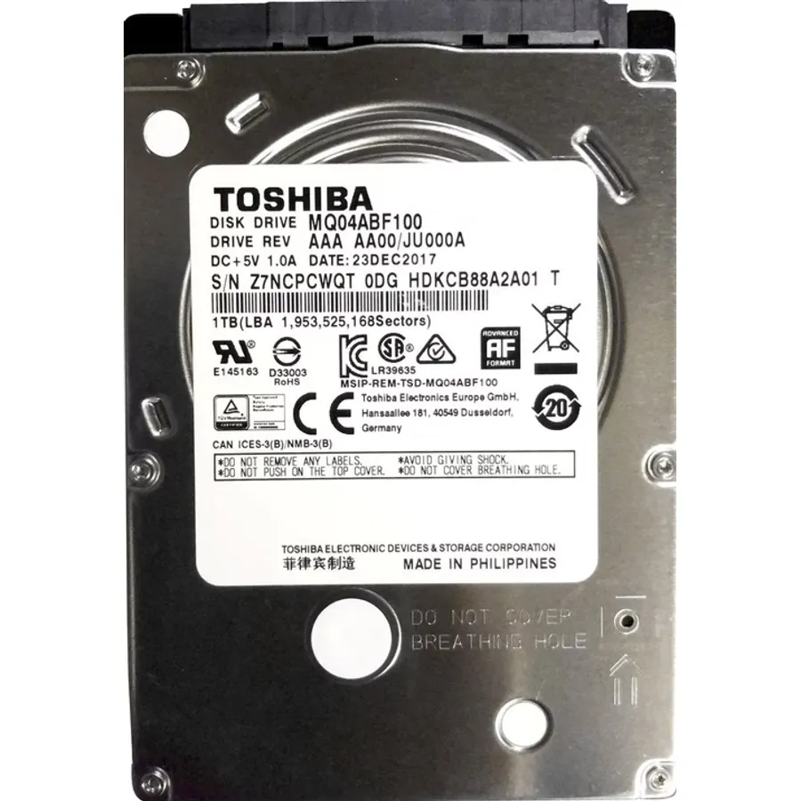 Sərt disk (HDD) Toshiba MQ04ABF100 1TB 2.5" 5400RPM 128MB SATA, noutbuk üçün