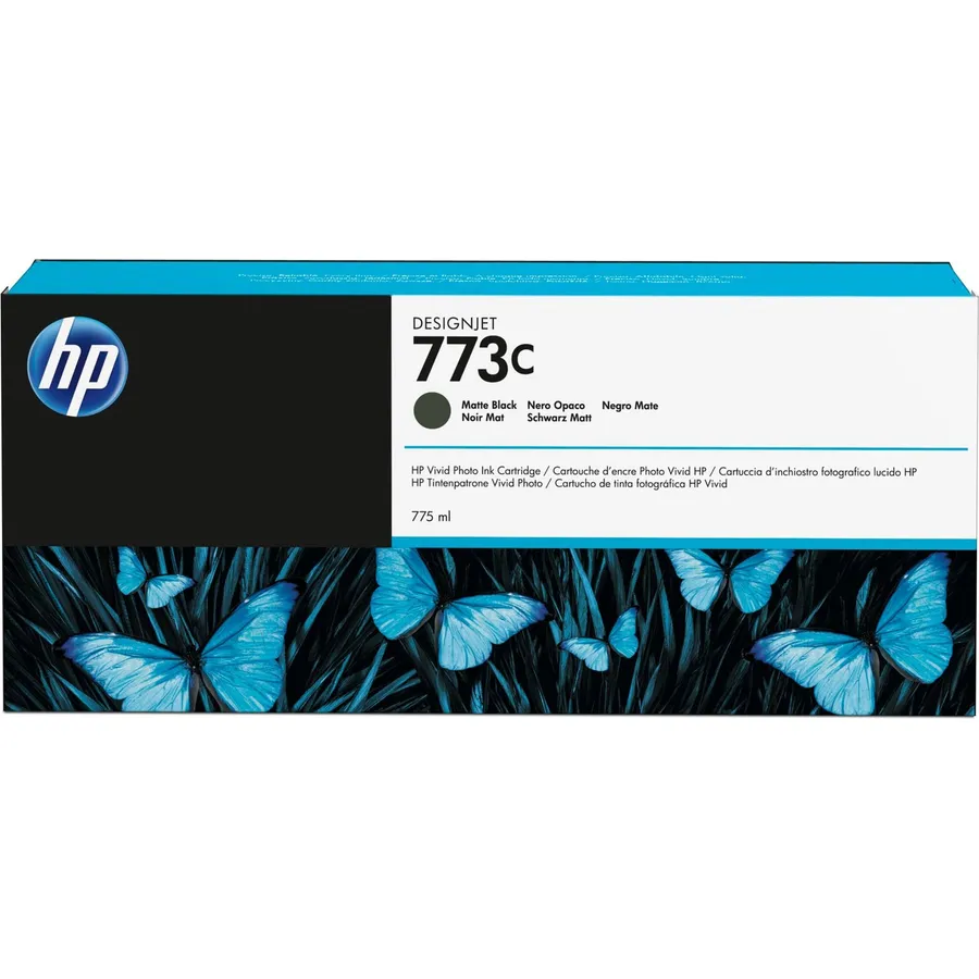 Mürəkkəb kartric HP 773C 775 ml Matte Black DesignJet (C1Q37A)