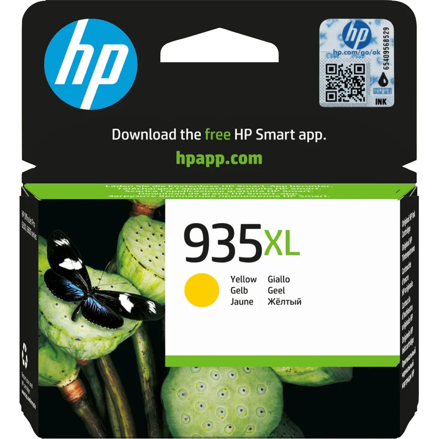 Mürəkkəb kartric HP 935XL yüksək tutumlu Yellow (C2P26AE)