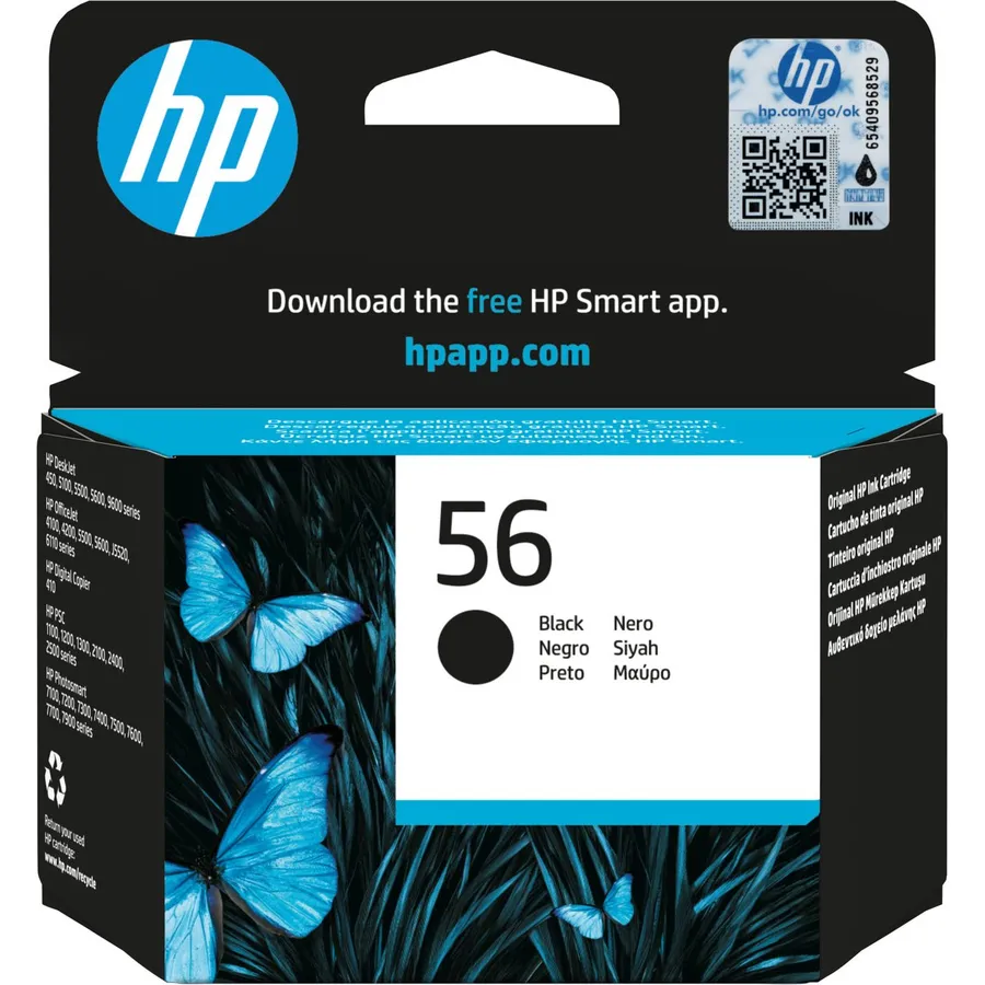Mürəkkəb kartric HP 56 Black (C6656AE)