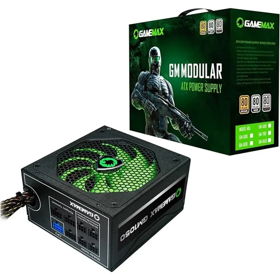 Qida bloku (PSU) GameMax GM-1050 ATX 1050W, modul