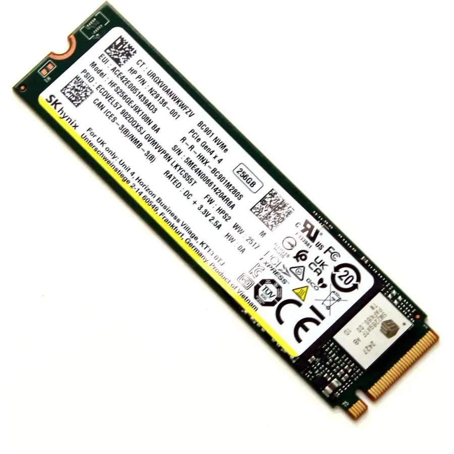 SSD SK Hynix 256GB M.2 2280 NVMe PCIe Gen4x4 N29136-001 (HFS256GEJ9X108N)