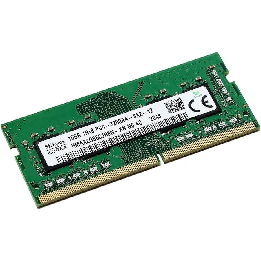 Operativ yaddaş (RAM) SK HYNIX 16GB DDR4 1Rx8 (PC4-3200AA) SODIMM (HMAA2GS6CJR8N-XN)